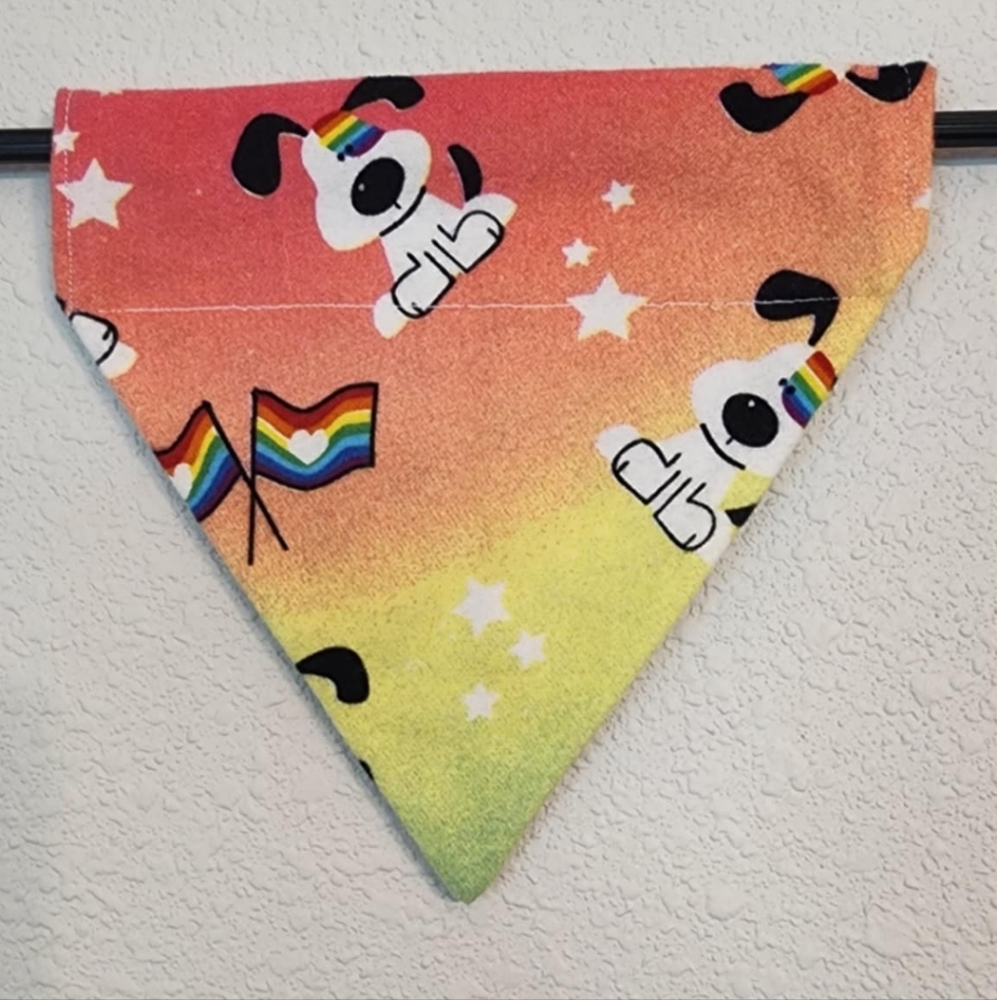 🩷 Rainbow Pride Dog Bandana